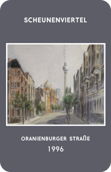 Berlin-Quartett I Spielkarten I Scheunenviertel Berlin I Manfred Pietsch