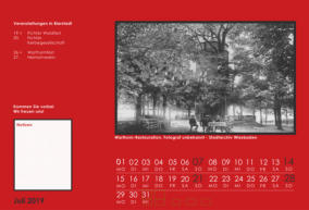Bierstadt-Kalender 2019 I Mein Lieblingskalender